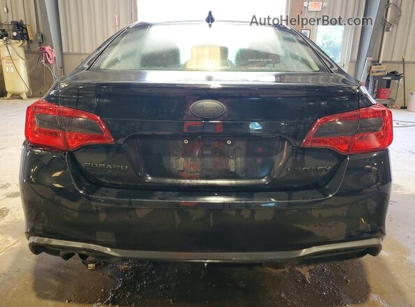4S3BNAC69J3004564 2018 SUBARU LEGACY Black Widok z tyłu
