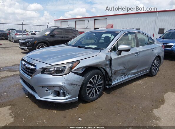 4S3BNAC69J3040593 2018 SUBARU LEGACY Silver Front left