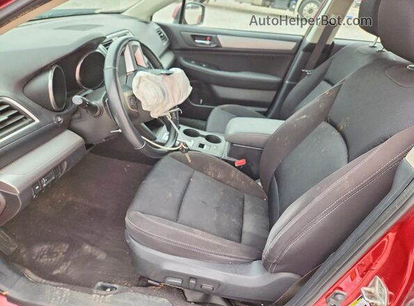 4S3BNAC6XG3018952 2016 SUBARU LEGACY Maroon Vista interior delantera