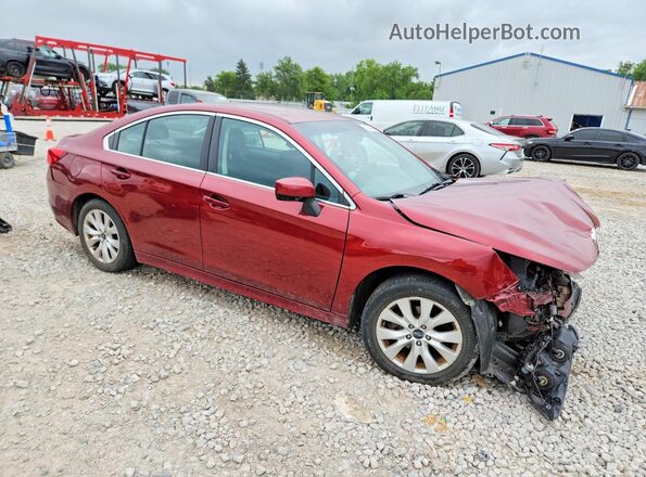 4S3BNAC6XG3018952 2016 SUBARU LEGACY Maroon Delantero derecho