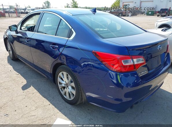 4S3BNAC6XH3025126 2017 SUBARU LEGACY Blue Trasero izquierdo