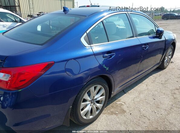 4S3BNAC6XH3025126 2017 SUBARU LEGACY Blue Trasero derecho