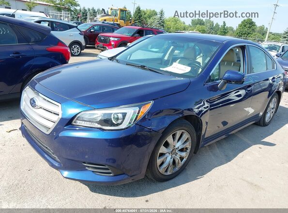 4S3BNAC6XH3025126 2017 SUBARU LEGACY Blue Vista tres cuartos delantera izquierda