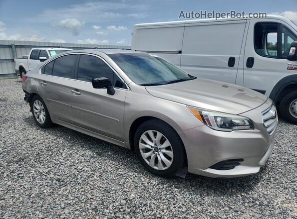 4S3BNAC6XH3031752 2017 SUBARU LEGACY Желто-коричневый Передняя правая четверть