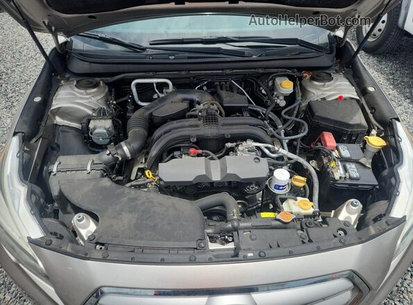 4S3BNAC6XH3031752 2017 SUBARU LEGACY Желто-коричневый Вид задней части салона