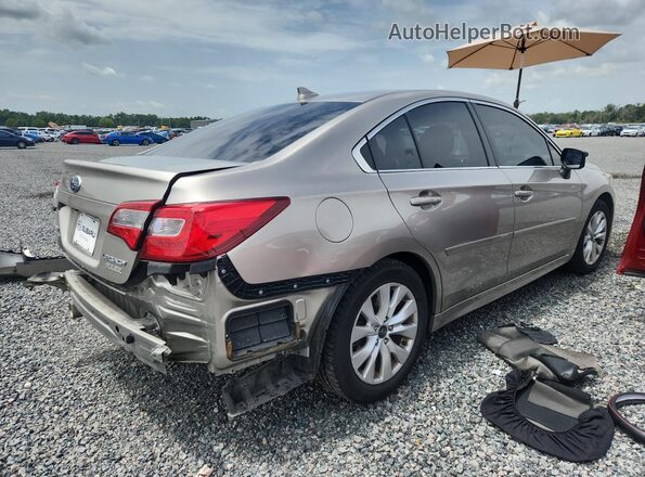 4S3BNAC6XH3031752 2017 SUBARU LEGACY Желто-коричневый Задняя правая четверть