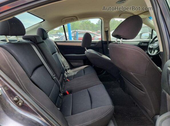 4S3BNAC6XH3060765 2017 SUBARU LEGACY Угольный Вид задних сидений