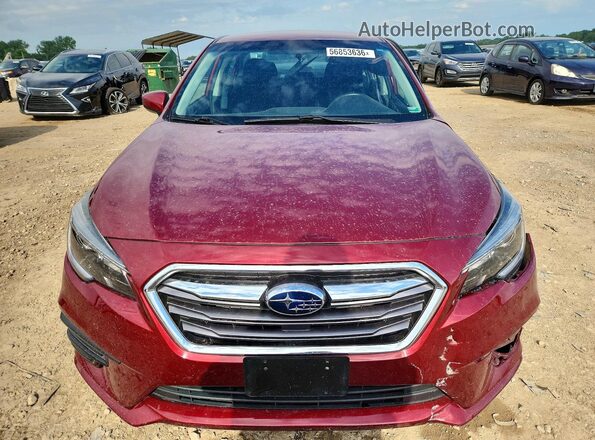 4S3BNAC6XJ3028338 2018 SUBARU LEGACY Бордовый Вид спереди