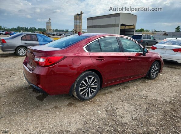 4S3BNAC6XJ3028338 2018 SUBARU LEGACY Бордовый Задняя правая четверть