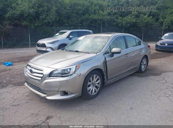 4S3BNAD61G3037095 2016 SUBARU LEGACY Кремовый Передняя левая четверть