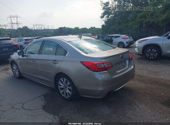 4S3BNAD61G3037095 2016 SUBARU LEGACY Кремовый Задняя левая четверть