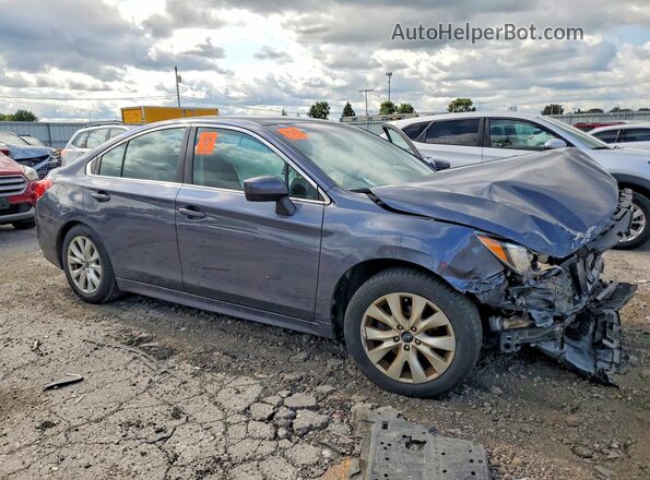 4S3BNAD69H3063378 2017 SUBARU LEGACY Blue Front right