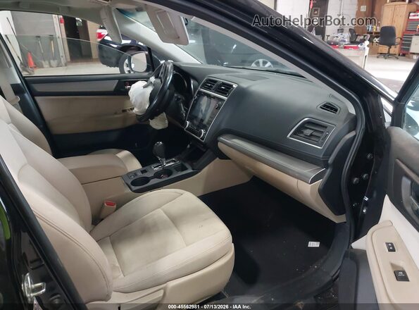 4S3BNAD69J3030368 2018 SUBARU LEGACY Black Vista interior delantera
