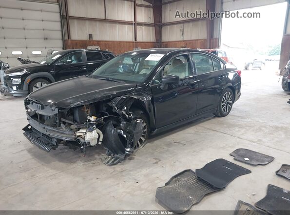 4S3BNAD69J3030368 2018 SUBARU LEGACY Black Vista tres cuartos delantera izquierda