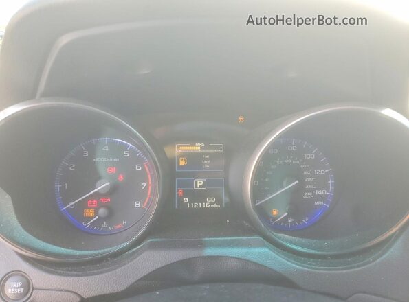 4S3BNAE65G3047577 2016 SUBARU LEGACY Silver Widok zestawu wskaźników