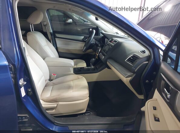 4S3BNAE69G3032287 2016 SUBARU LEGACY Blue Widok wnętrza z przodu