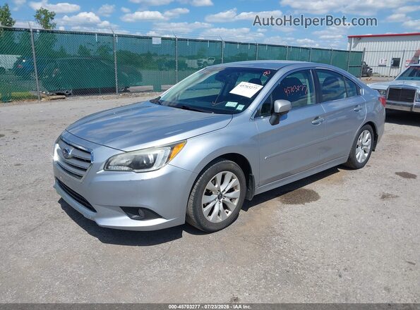 4S3BNAF60G3014405 2016 SUBARU LEGACY Серебряный Передняя левая четверть