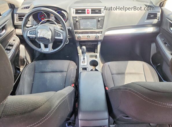 4S3BNAF60H3017662 2017 SUBARU LEGACY Silver Dashboard view