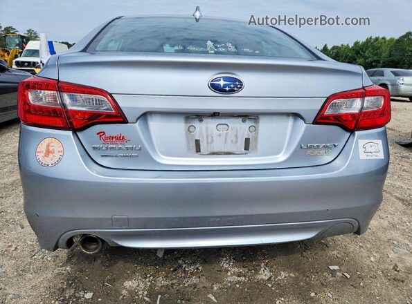 4S3BNAF60H3017662 2017 SUBARU LEGACY Silver Rear view