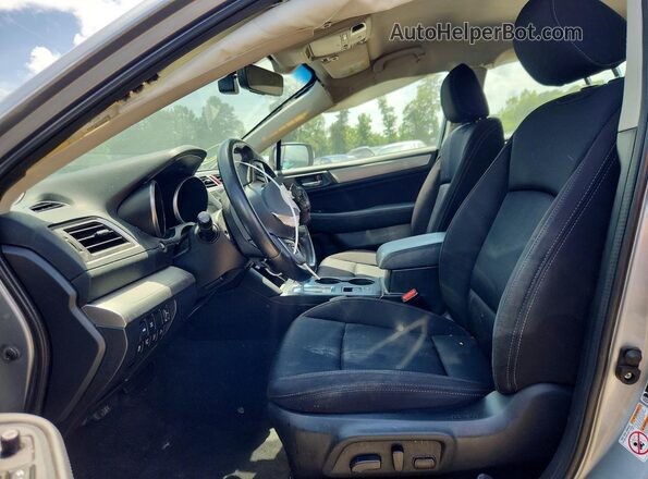 4S3BNAF60H3017662 2017 SUBARU LEGACY Silver Front interior view