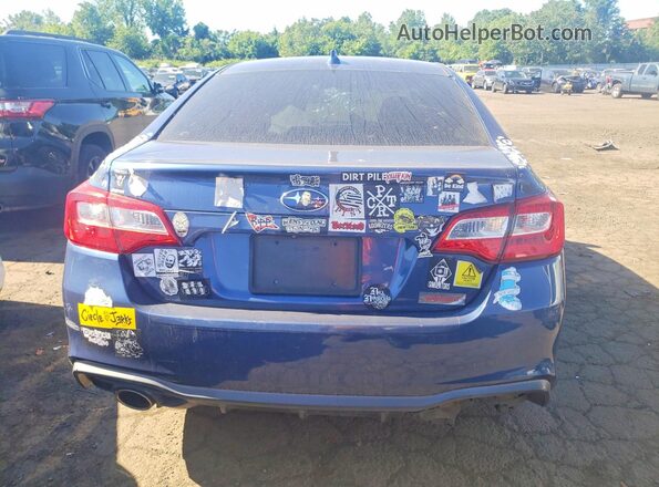 4S3BNAF60K3026689 2019 SUBARU LEGACY Blue Widok z tyłu