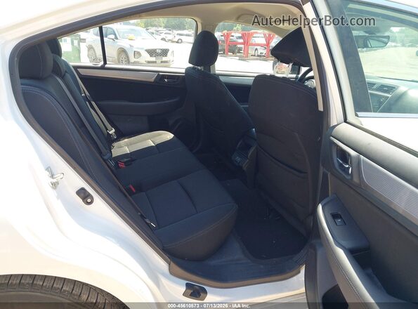 4S3BNAF61K3037832 2019 SUBARU LEGACY White Vista de la etiqueta del VIN