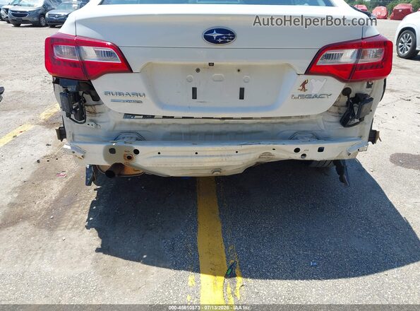 4S3BNAF61K3037832 2019 SUBARU LEGACY White Vista frontal