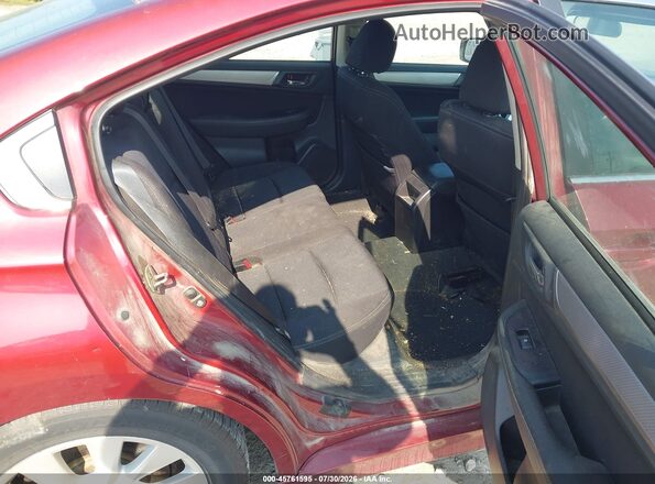 4S3BNAF62G3055876 2016 SUBARU LEGACY Burgundy VIN կոդի պիտակի տեսք