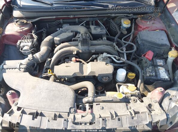 4S3BNAF62G3055876 2016 SUBARU LEGACY Burgundy Հետևի տեսք