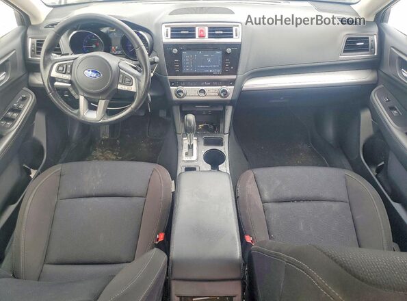 4S3BNAF62H3025956 2017 SUBARU LEGACY Синий Вид панели приборов