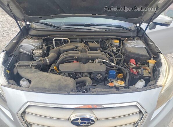 4S3BNAF62H3025956 2017 SUBARU LEGACY Синий Вид задней части салона