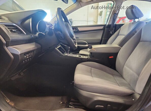 4S3BNAF62J3024134 2018 SUBARU LEGACY Charcoal Front interior view
