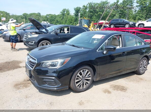 4S3BNAF62K3025821 2019 SUBARU LEGACY Black წინა მარცხენა ხედი სამი მეოთხედიდან