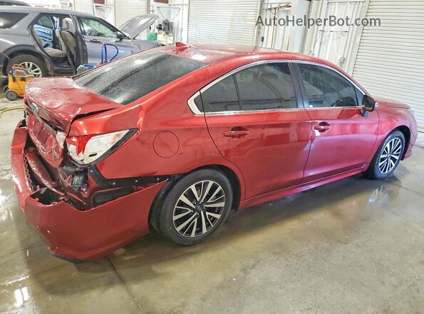 4S3BNAF62K3040447 2019 SUBARU LEGACY Красный Задняя правая четверть