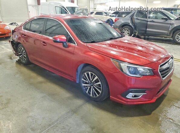 4S3BNAF62K3040447 2019 SUBARU LEGACY Красный Передняя правая четверть