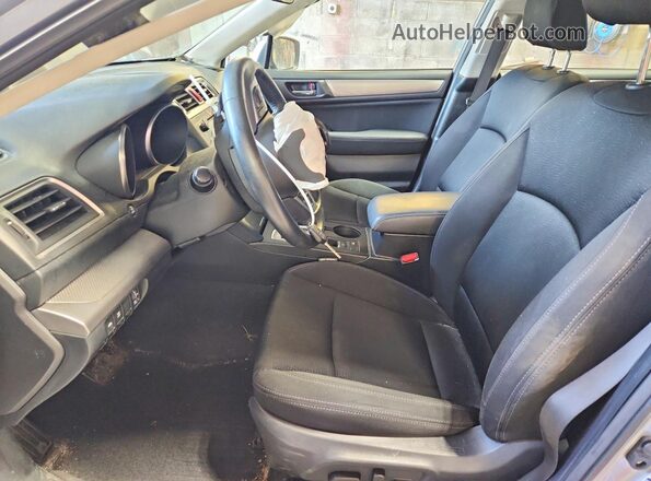 4S3BNAF63H3031765 2017 SUBARU LEGACY Silver წინა სალონის ხედი
