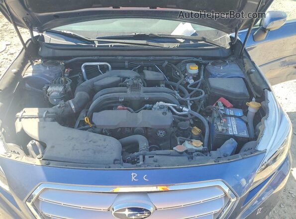 4S3BNAF64H3005028 2017 SUBARU LEGACY Blue უკანა სალონის ხედი