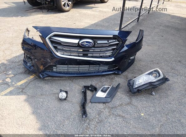 4S3BNAF64J3032154 2018 SUBARU LEGACY Dark Blue Вид щитка приладів