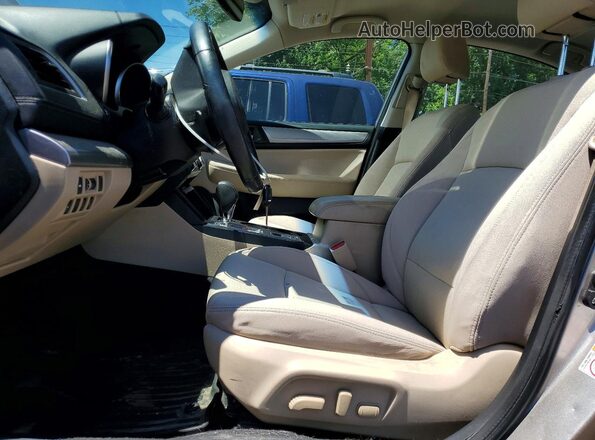 4S3BNAF64K3008003 2019 SUBARU LEGACY Gray Widok wnętrza z przodu