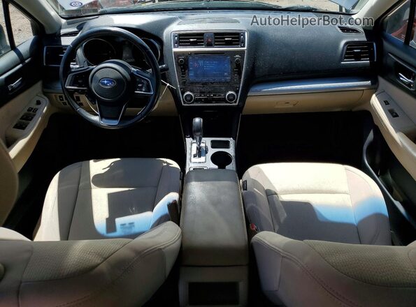 4S3BNAF64K3008003 2019 SUBARU LEGACY Gray Widok deski rozdzielczej