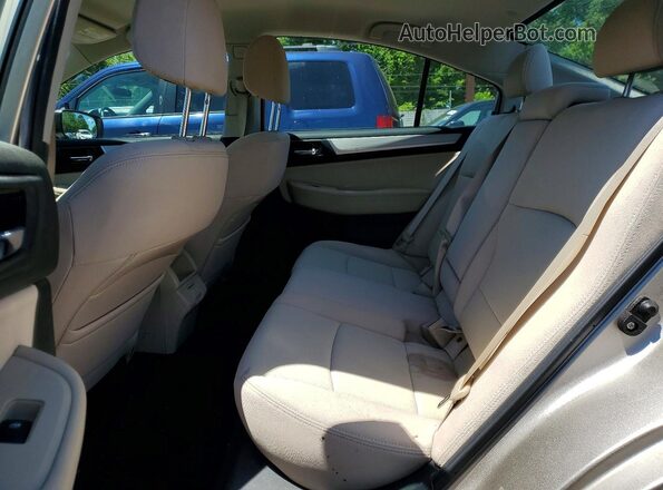 4S3BNAF64K3008003 2019 SUBARU LEGACY Gray Widok tylnych siedzeń