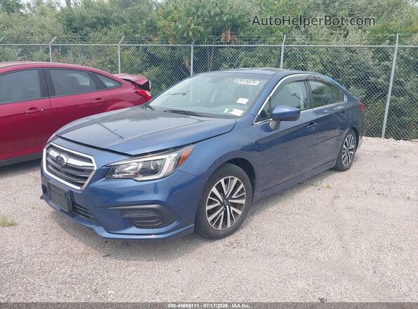 4S3BNAF64K3012780 2019 SUBARU LEGACY Blue Առջևի ձախ երեք քառորդ տեսարան