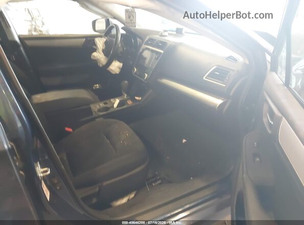 4S3BNAF64K3022919 2019 SUBARU LEGACY Blue Вид салону спереду