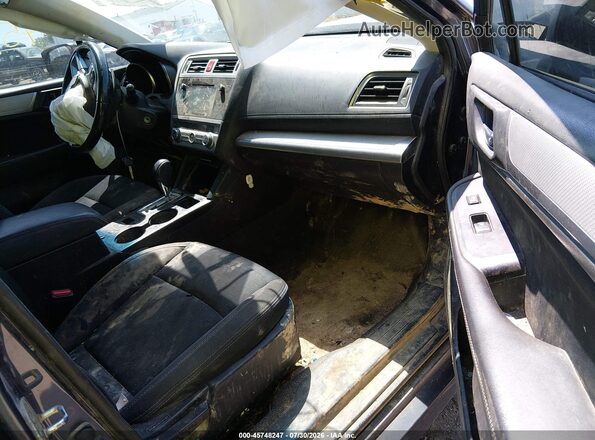 4S3BNAF65G3015095 2016 SUBARU LEGACY Blue Вид салону спереду