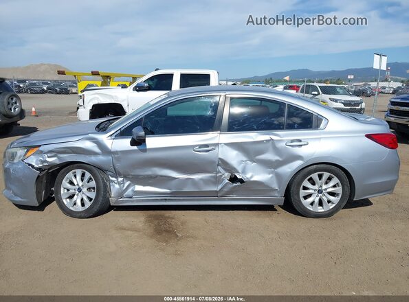4S3BNAF65G3049893 2016 SUBARU LEGACY Silver Rear interior view