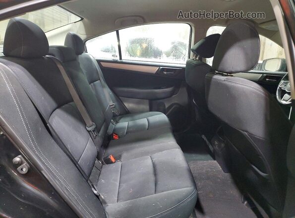 4S3BNAF65J3040683 2018 SUBARU LEGACY Black Vista de los asientos traseros