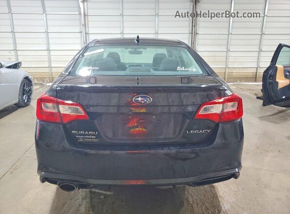 4S3BNAF65J3040683 2018 SUBARU LEGACY Black Vista trasera