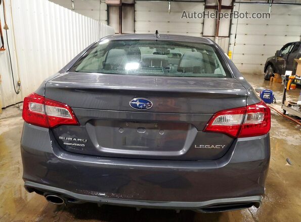 4S3BNAF65K3020645 2019 SUBARU LEGACY Gray Widok z tyłu