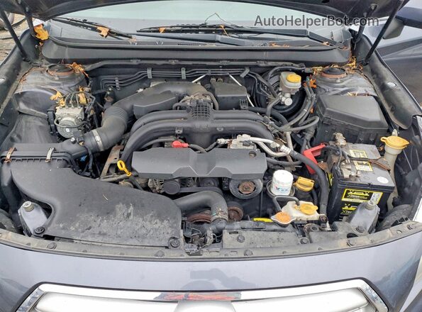 4S3BNAF66G3006664 2016 SUBARU LEGACY Blue Vista interior trasera