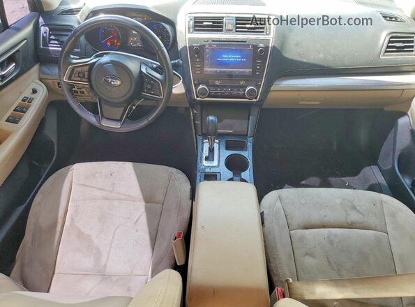 4S3BNAF66K3023263 2019 SUBARU LEGACY White Առջևի վահանակի տեսք